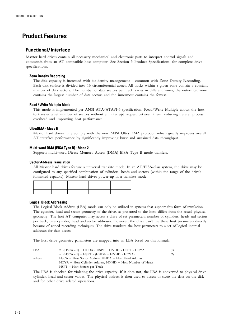 Product | Maxtor 96147H6 User Manual | Page 12 / 64