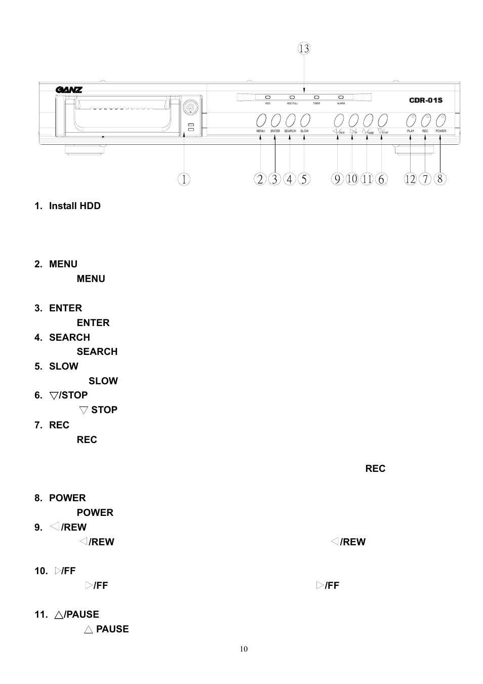 Maxtor Digital Video Recorder CBC V 0.4 User Manual | Page 10 / 35