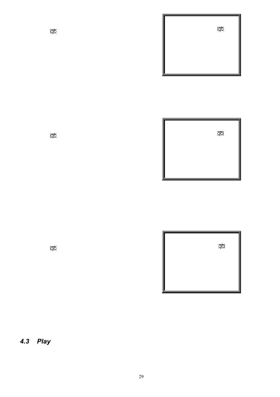 3 play | Maxtor Digital Video Recorder CBC V 0.4 User Manual | Page 29 / 35