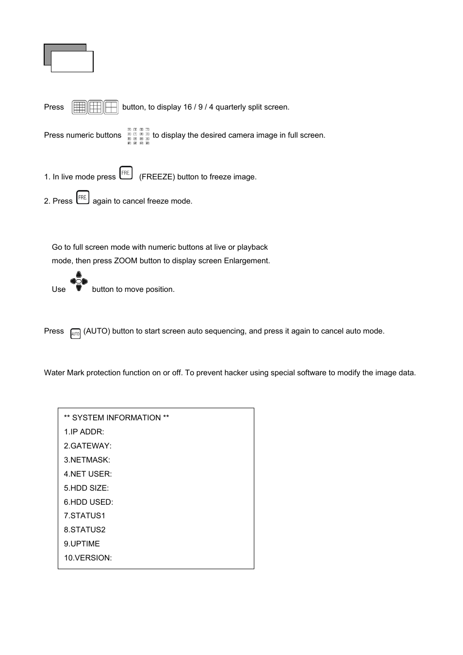 Maxtor 16 Channel Digital Video Recorder User Manual | Page 10 / 51