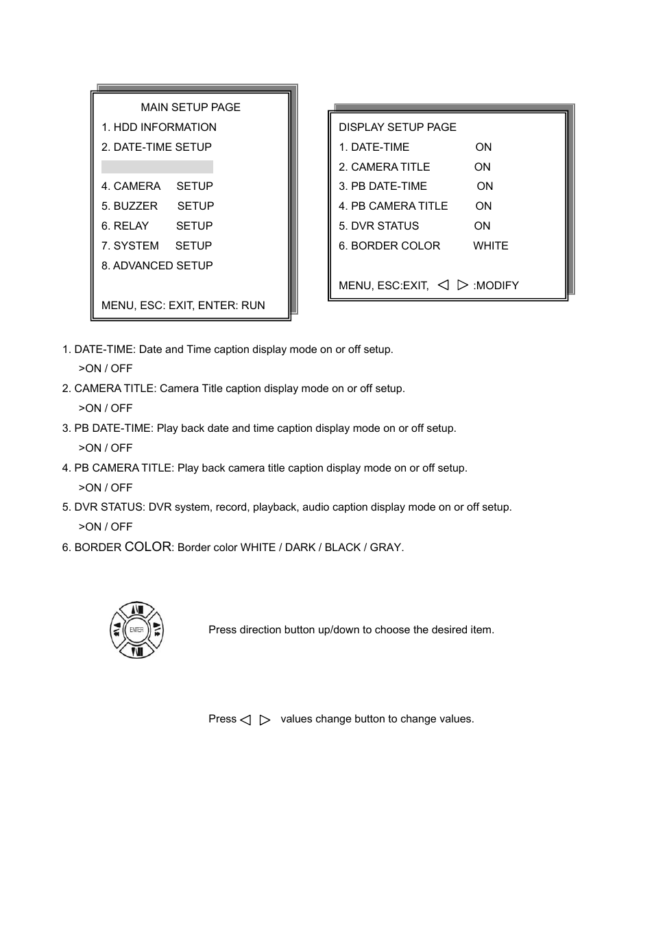 Maxtor 16 Channel Digital Video Recorder User Manual | Page 19 / 51