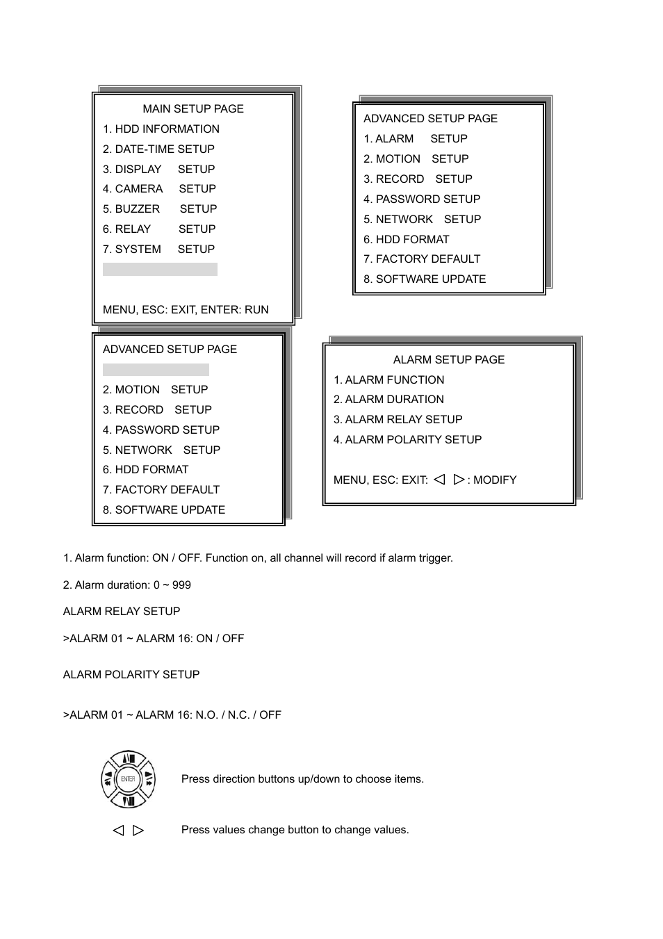 Maxtor 16 Channel Digital Video Recorder User Manual | Page 28 / 51