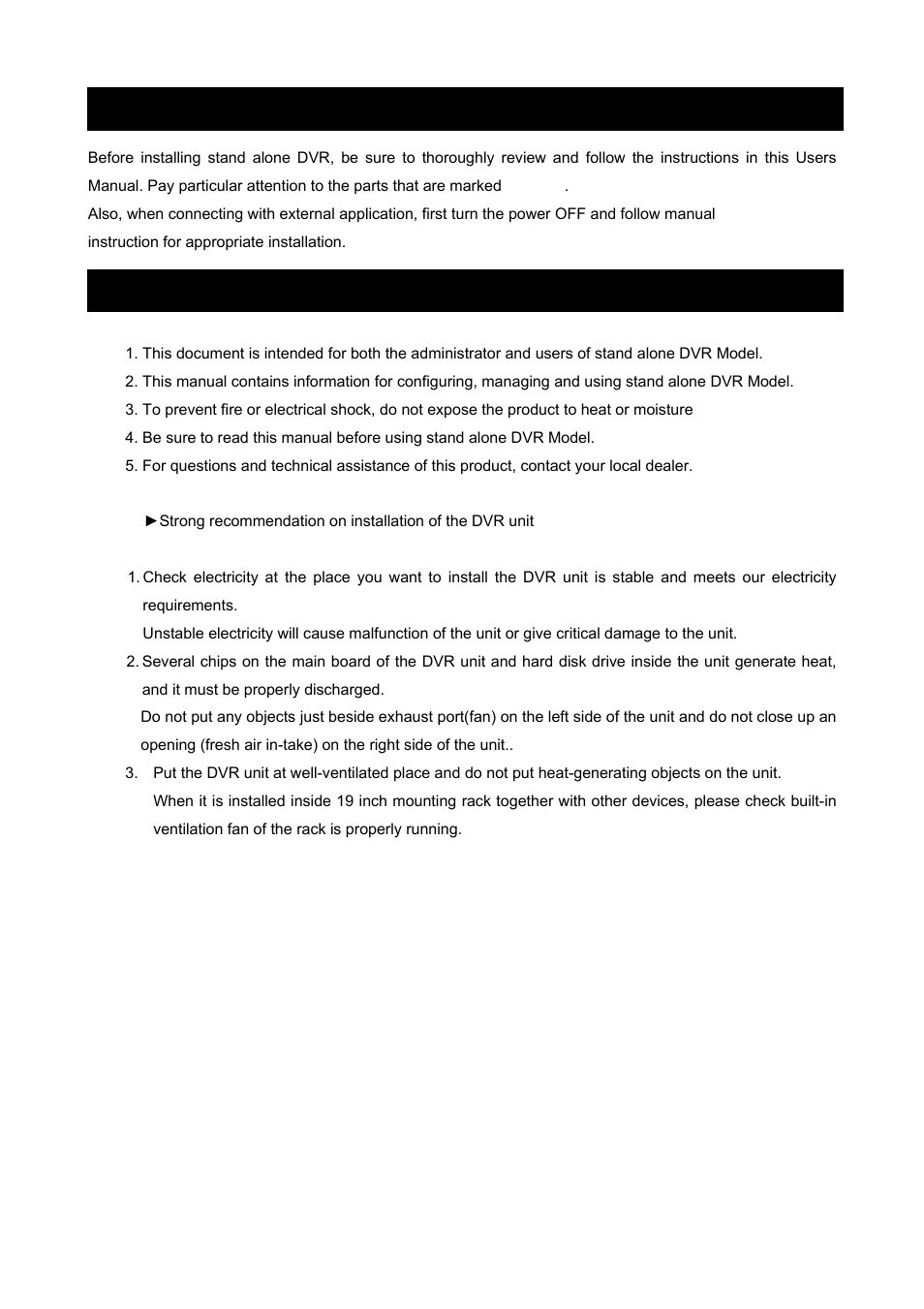 Maxtor 16 Channel Digital Video Recorder User Manual | Page 3 / 51