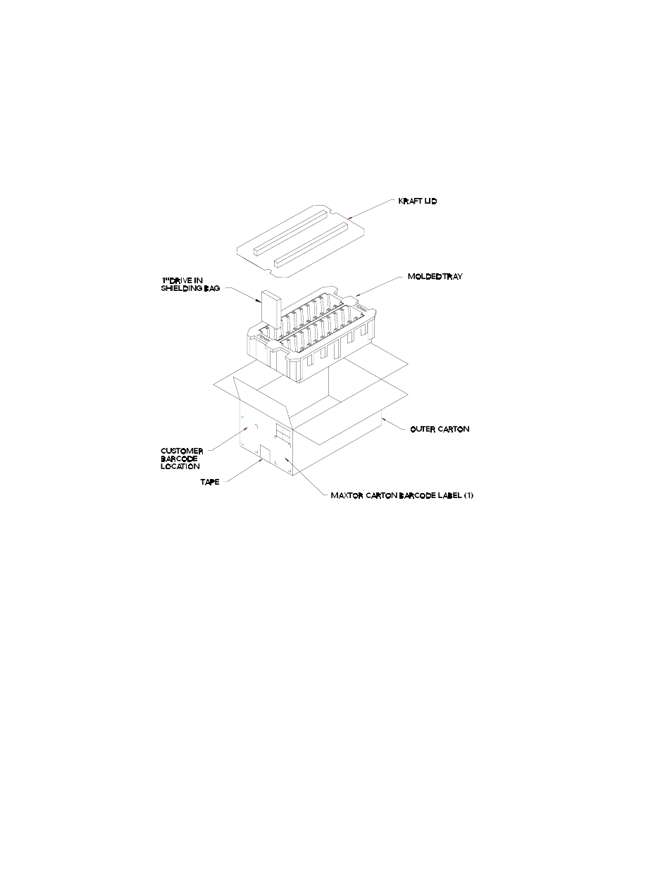 Unpacking and inspection | Maxtor DiamondMax VL 17 User Manual | Page 24 / 71