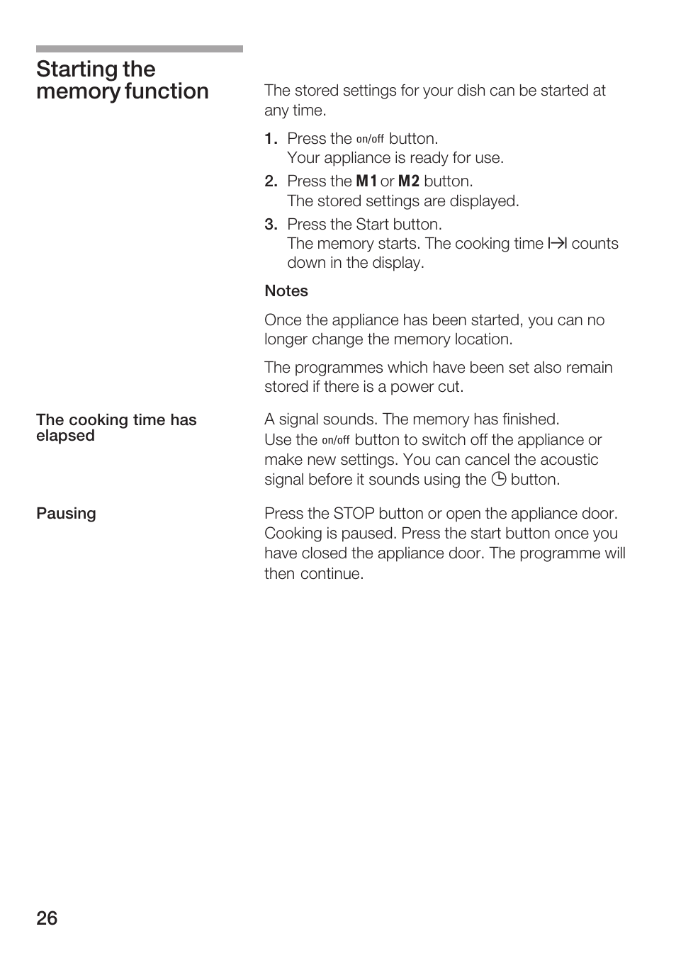 Siemens HF25M5L2 User Manual | Page 26 / 172