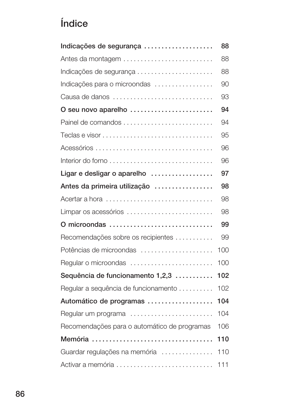Índice | Siemens HF25M5L2 User Manual | Page 86 / 172