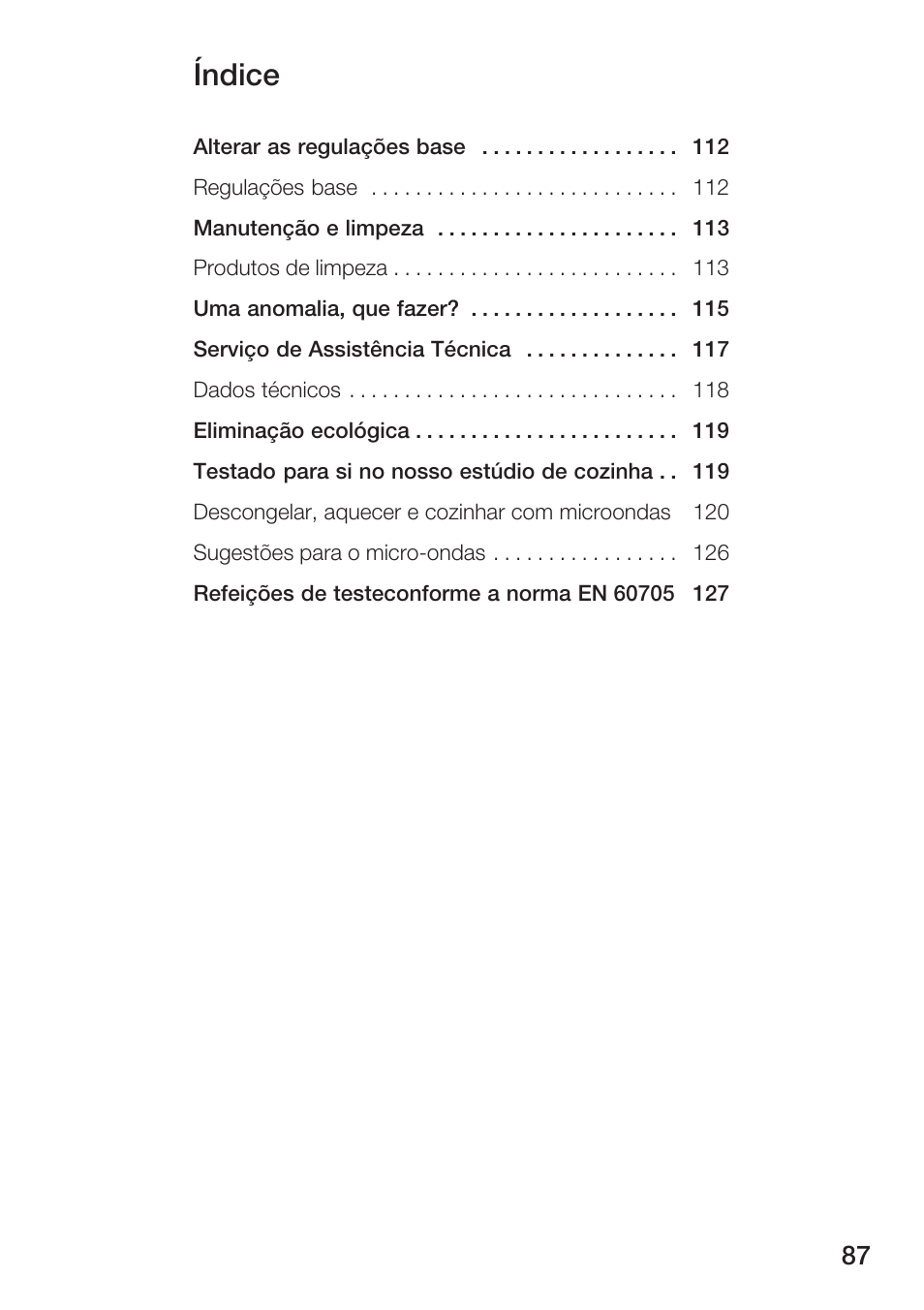 Índice | Siemens HF25M5L2 User Manual | Page 87 / 172