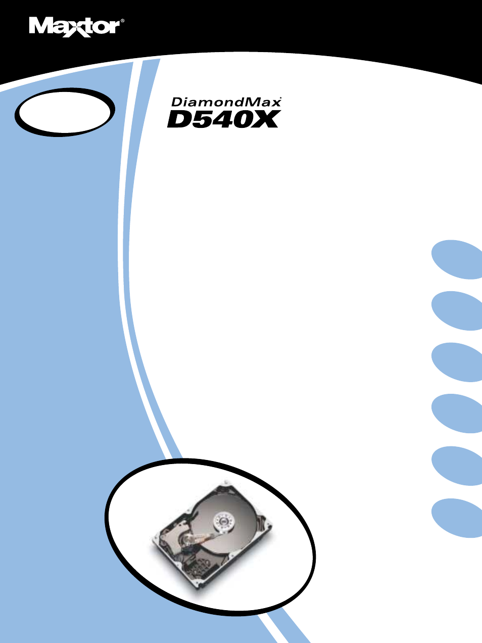 Maxtor DiamondMax D540X User Manual | 2 pages