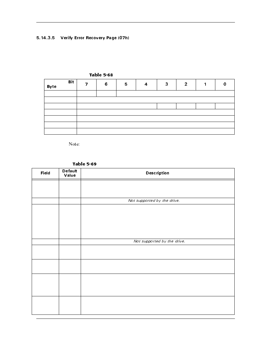 Table 5-68, Table 5-69 | Maxtor ATLAS 10K III User Manual | Page 116 / 284