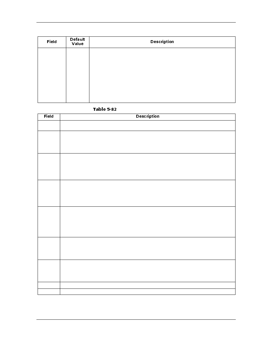 Table 5-82 codes used by the mrie field, Table 5-82, Codes used by the mrie field -66 | Maxtor ATLAS 10K III User Manual | Page 130 / 284