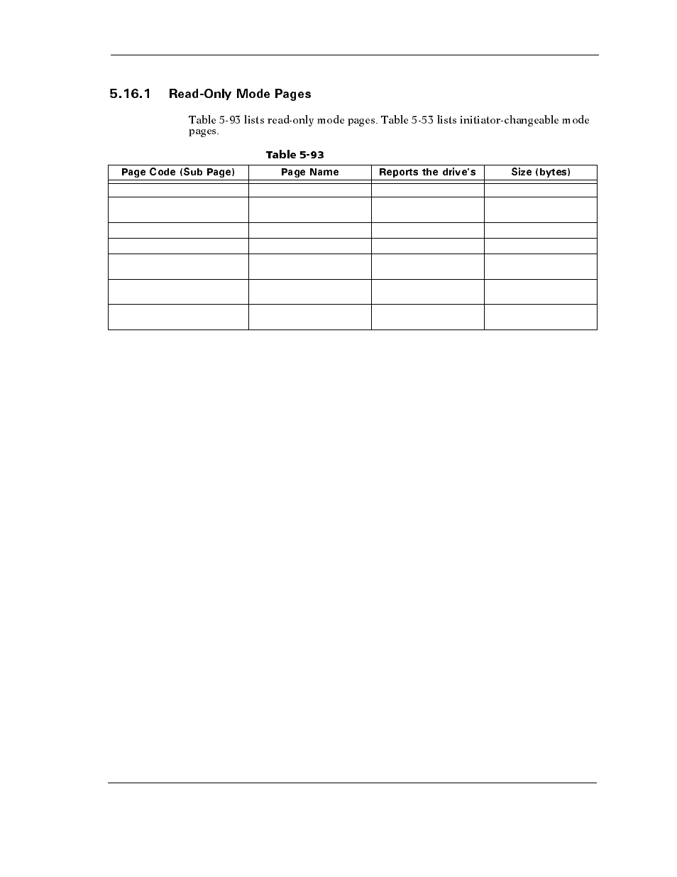 Table 5-93, 4gcf 1pn[ /qfg 2cigu | Maxtor ATLAS 10K III User Manual | Page 141 / 284