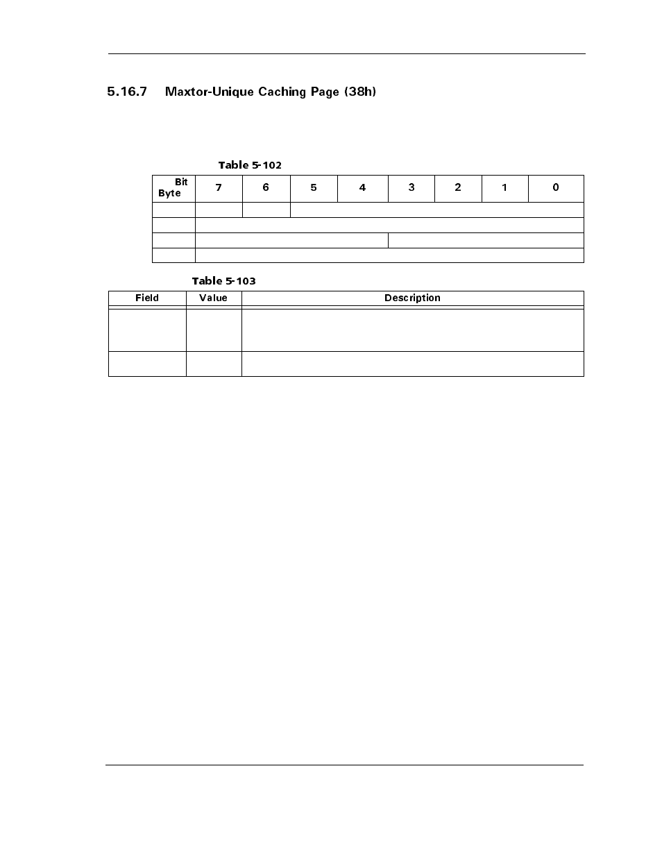 Table 5-102, Table 5-103, Czvqt 7pkswg %cejkpi 2cig j | Maxtor ATLAS 10K III User Manual | Page 149 / 284