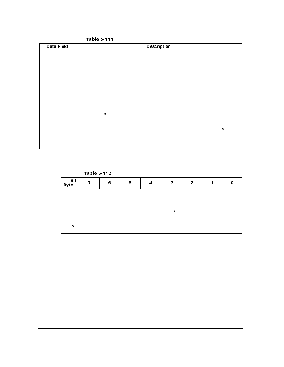 Table 5-111, Read keys parameters-field descriptions -90, Table 5-112 | Read reservations parameters-data format -90, E 5-111 f | Maxtor ATLAS 10K III User Manual | Page 154 / 284