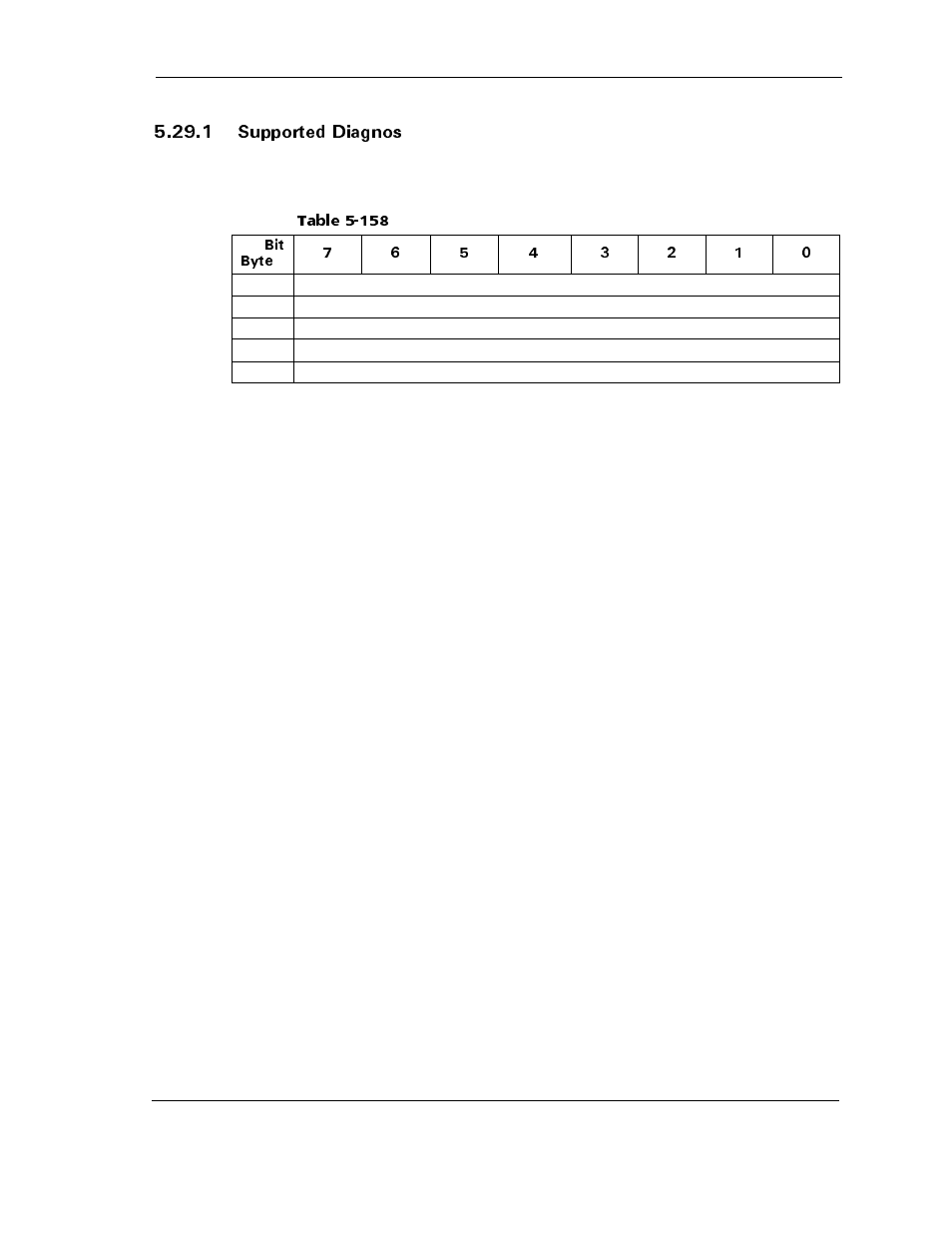 1 supported diagnos, 1 supported diagnos -123, Table 5-158 | Maxtor ATLAS 10K III User Manual | Page 187 / 284