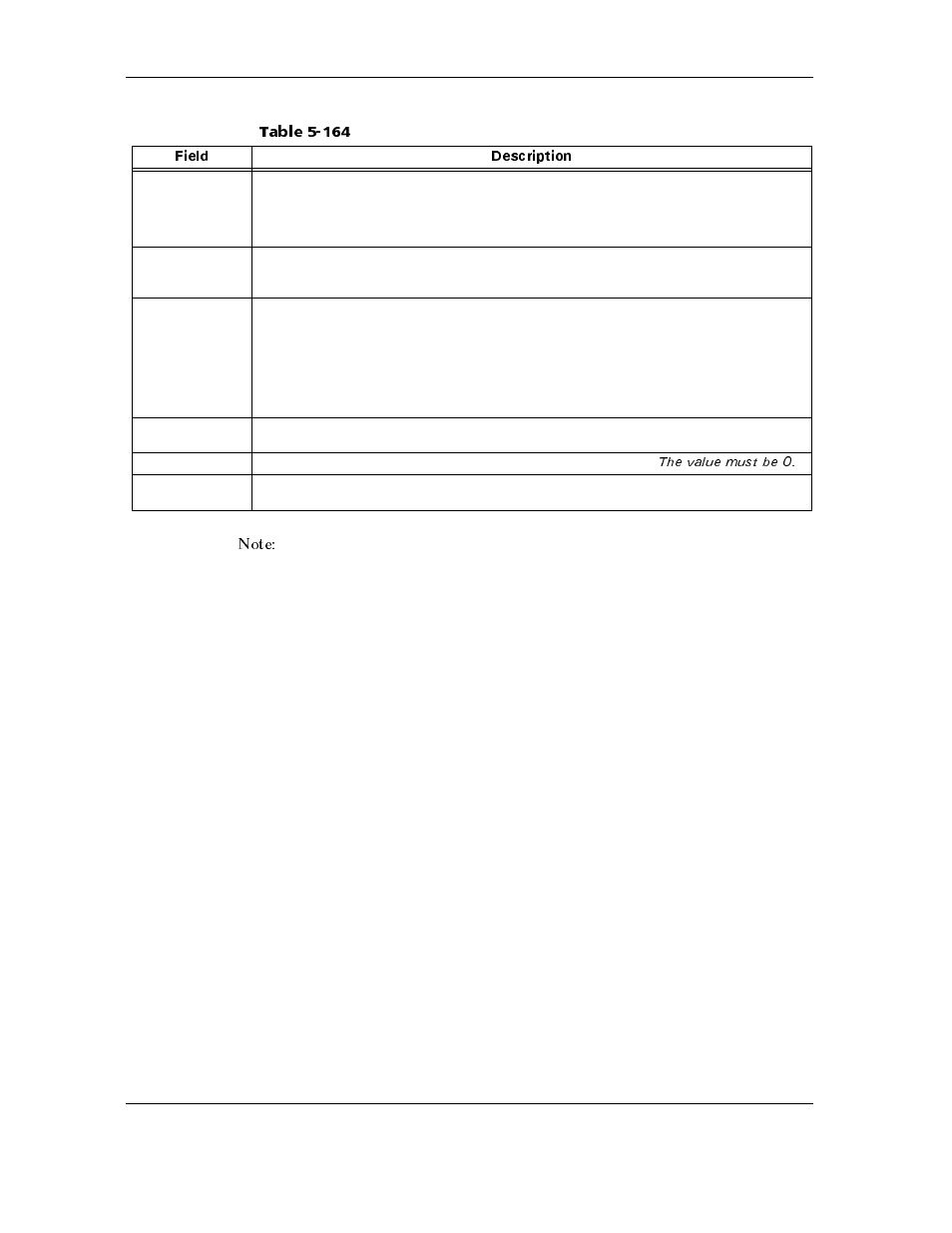 Table 5-164, Release (10) command — field descriptions -128 | Maxtor ATLAS 10K III User Manual | Page 192 / 284