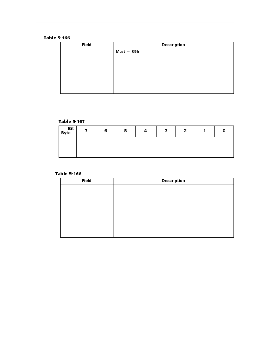 Table 5-166, Report device identifier command, Table 5-167 | Table 5-168 | Maxtor ATLAS 10K III User Manual | Page 194 / 284