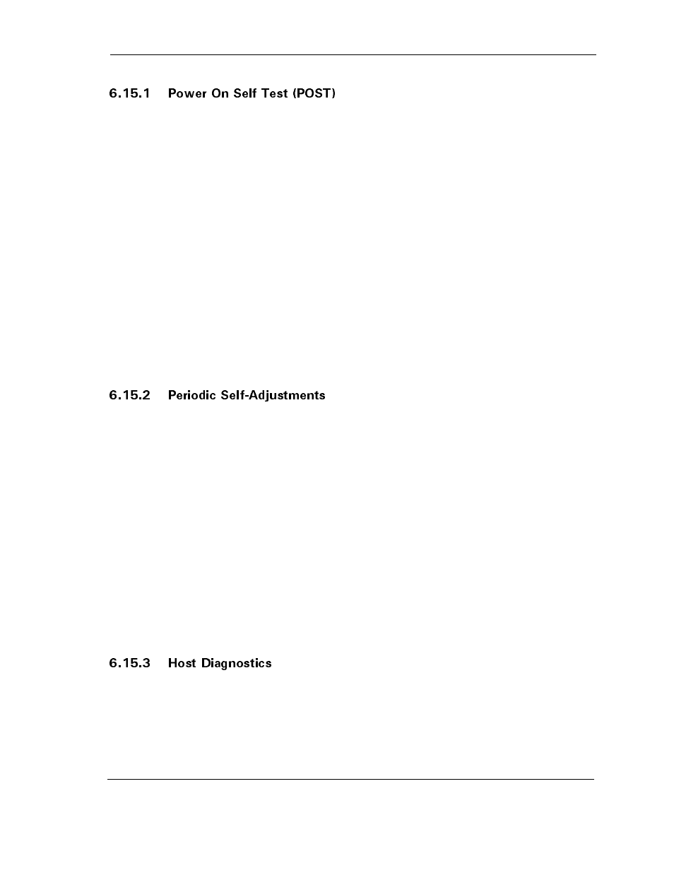 1 power on self test (post), 2 periodic self-adjustments, 3 host diagnostics | Maxtor ATLAS 10K III User Manual | Page 249 / 284