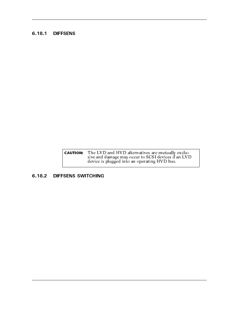 1 diffsens, 2 diffsens switching, 1 diffsens -10 6.18.2 diffsens switching -10 | Maxtor ATLAS 10K III User Manual | Page 252 / 284
