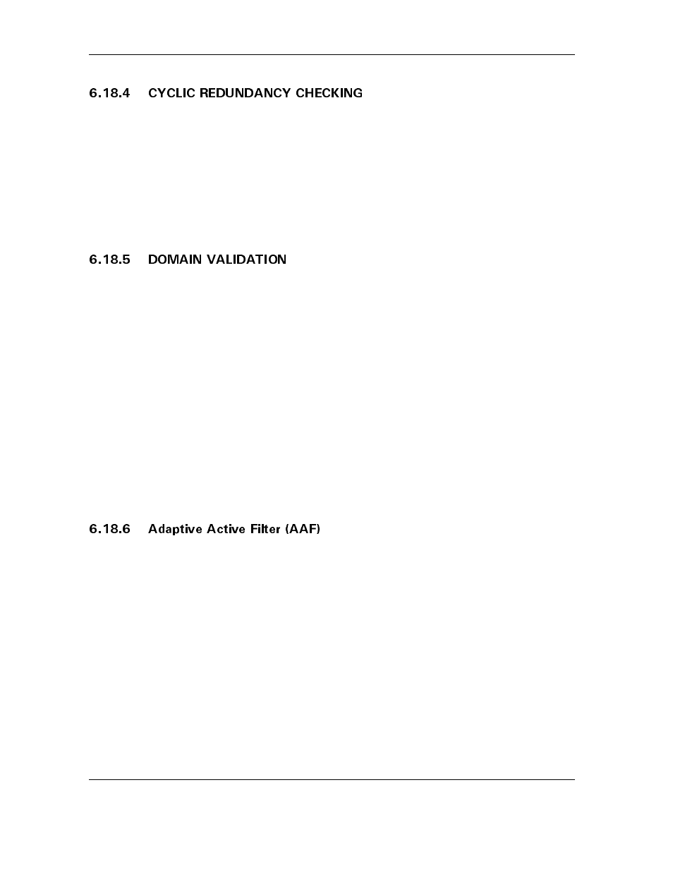4 cyclic redundancy checking, 5 domain validation, 6 adaptive active filter (aaf) | Maxtor ATLAS 10K III User Manual | Page 254 / 284