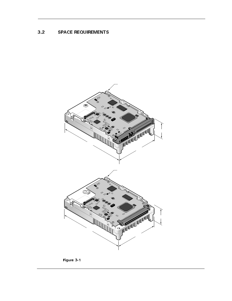 2 space requirements, 2 space requirements -3 | Maxtor ATLAS 10K III User Manual | Page 29 / 284
