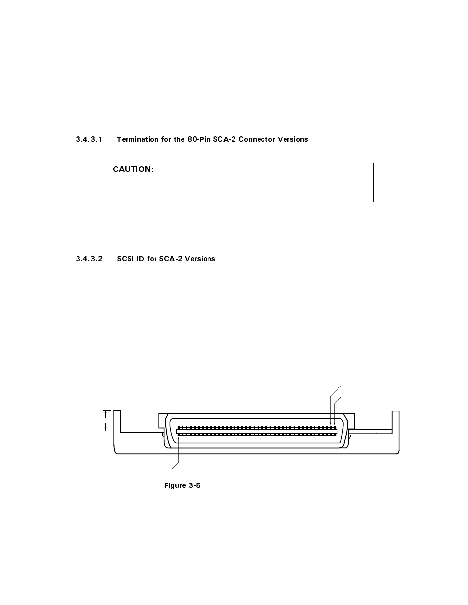 Figure 3-5 pin locations on sca-2 connector, Figure 3-5 pin locations on sca-2 connector -11 | Maxtor ATLAS 10K III User Manual | Page 37 / 284