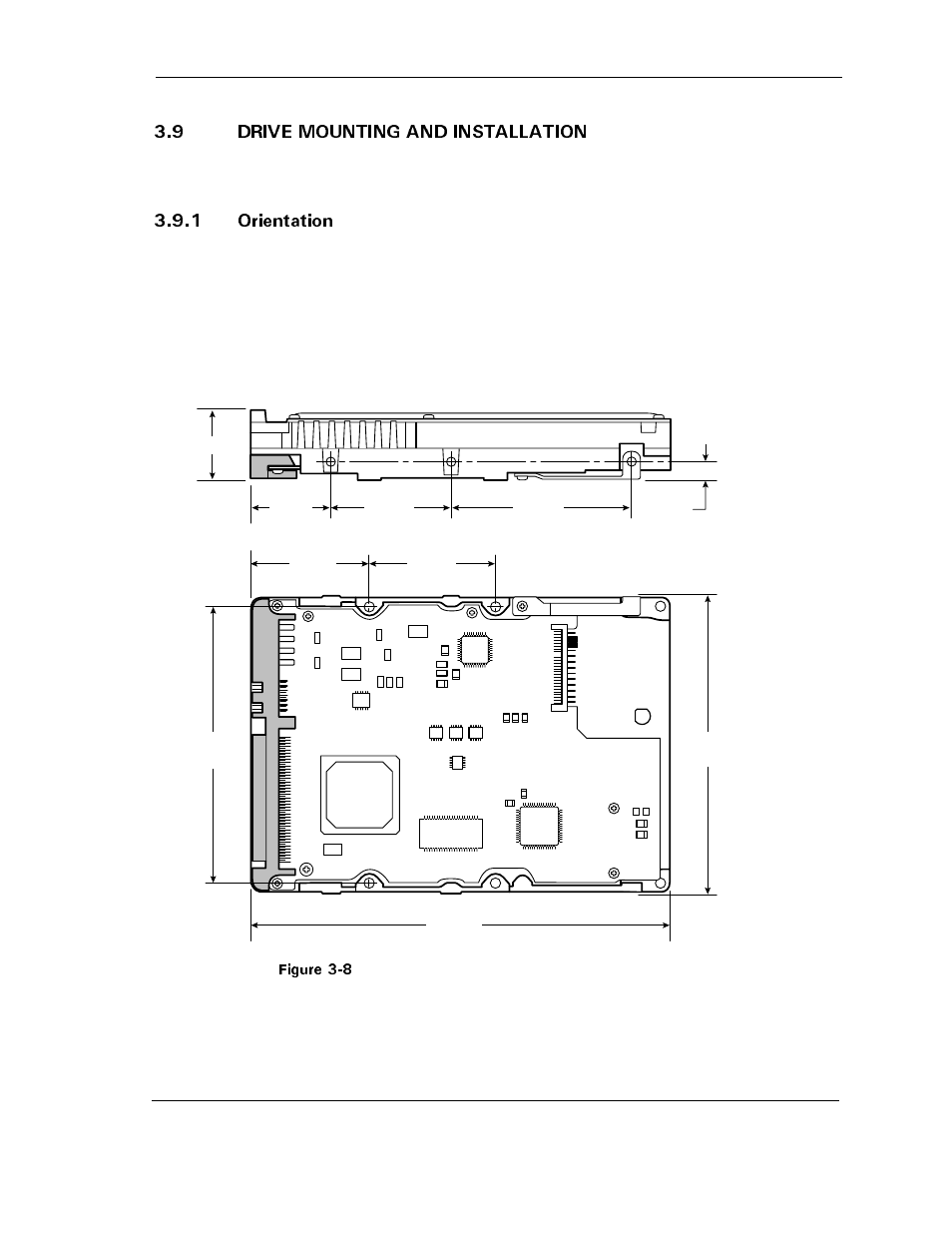9 drive mounting and installation, 1 orientation, 9 drive mounting and installation -23 | 1 orientation -23 | Maxtor ATLAS 10K III User Manual | Page 49 / 284