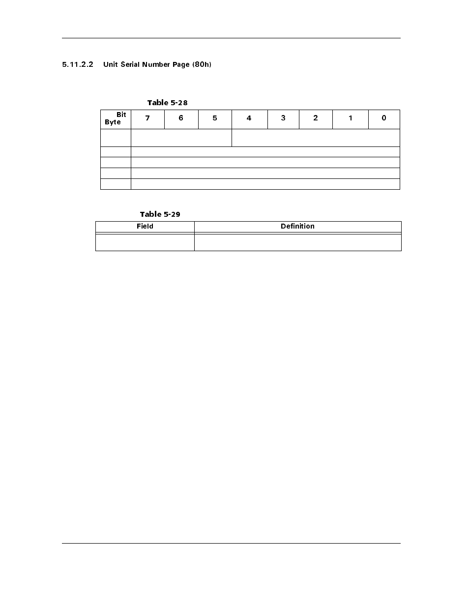 Table 5-28, Table 5-29 | Maxtor ATLAS 10K III User Manual | Page 88 / 284
