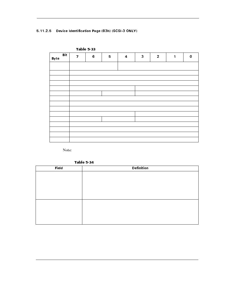 Table 5-33, Table 5-34 | Maxtor ATLAS 10K III User Manual | Page 91 / 284