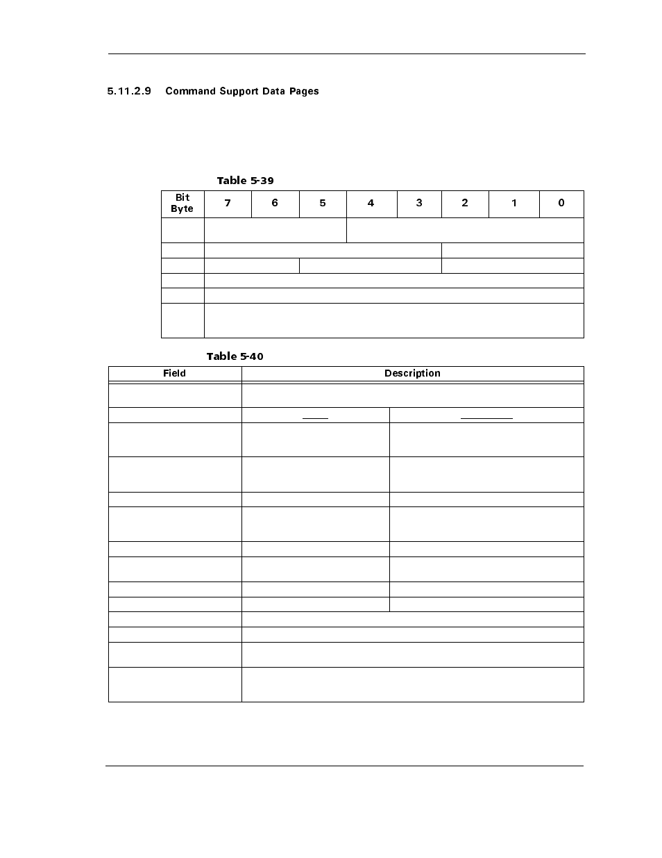 Table 5-39, Table 5-40 | Maxtor ATLAS 10K III User Manual | Page 97 / 284