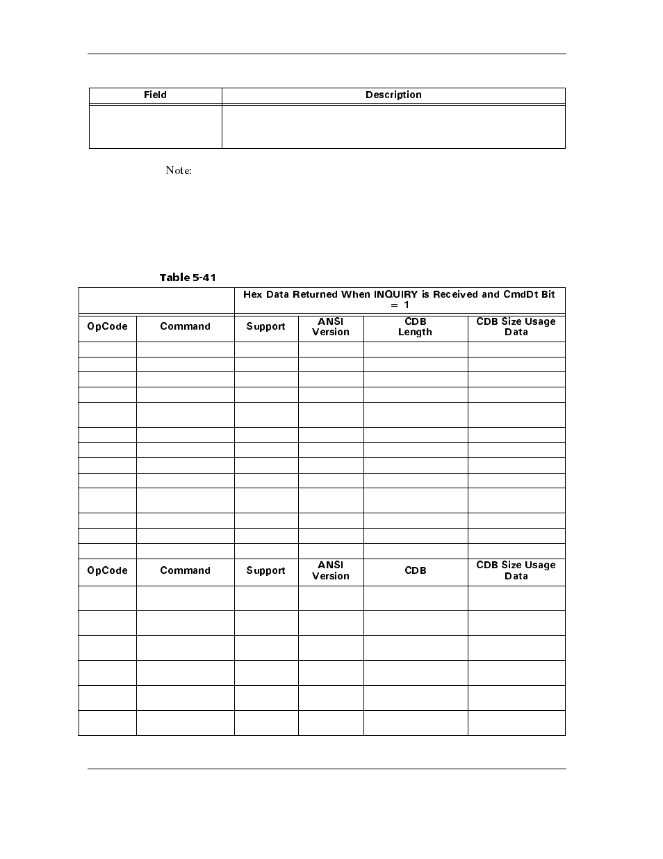 Table 5-41, Table 5- 41 | Maxtor ATLAS 10K III User Manual | Page 98 / 284