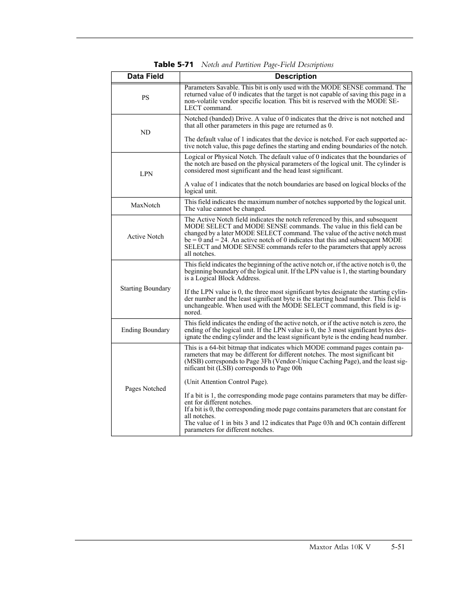 Maxtor 10K V User Manual | Page 109 / 253
