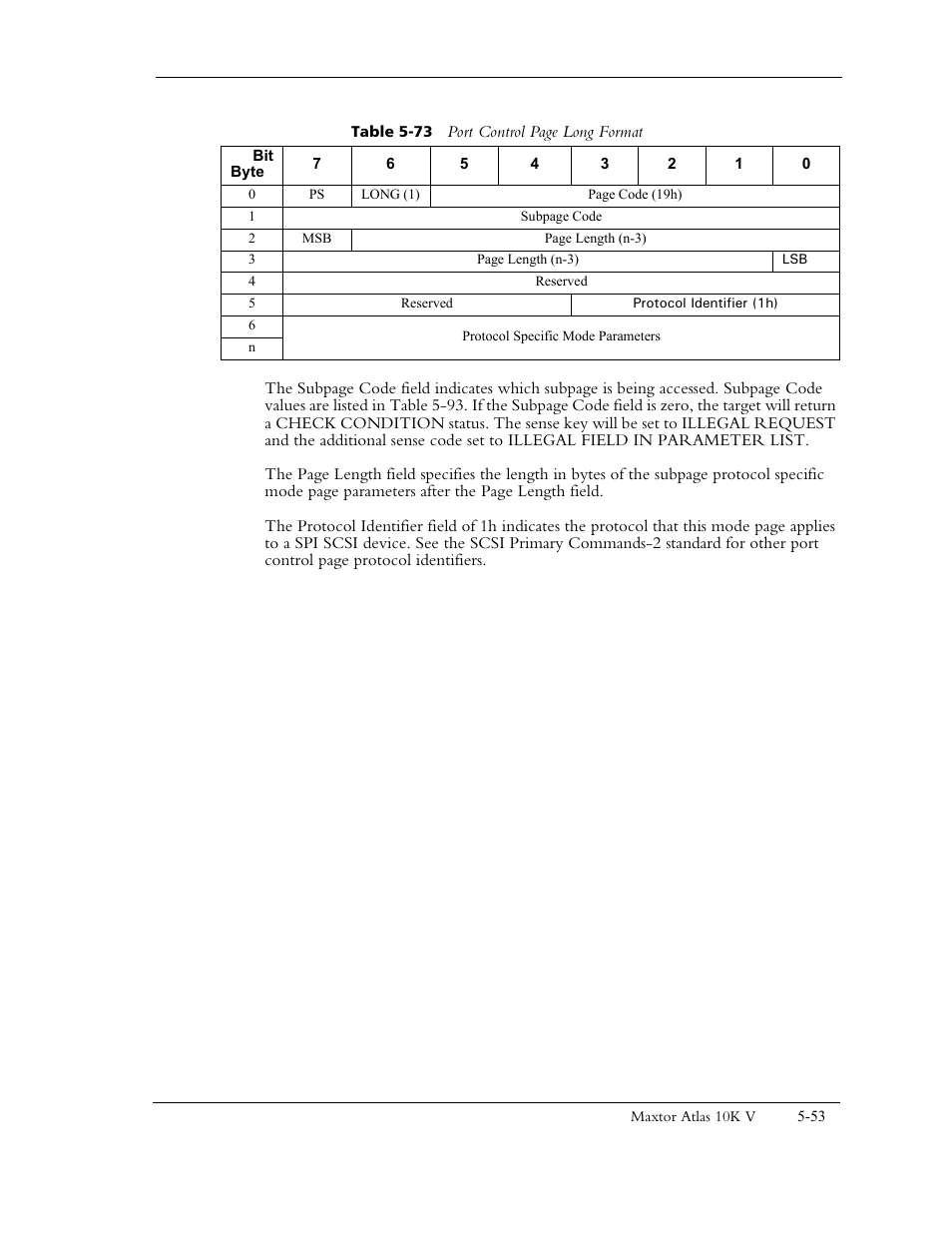 Maxtor 10K V User Manual | Page 111 / 253