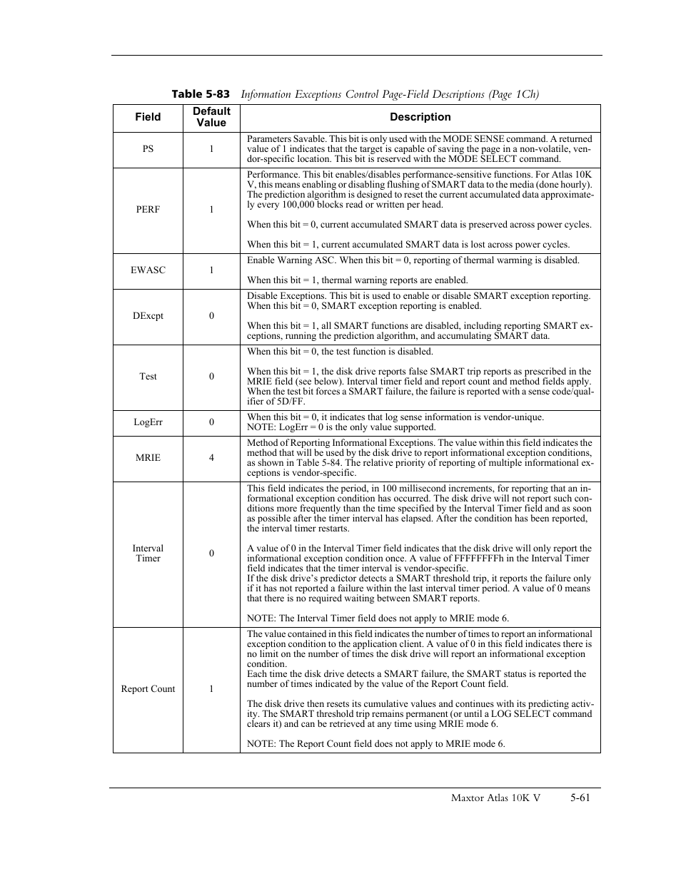 Maxtor 10K V User Manual | Page 119 / 253