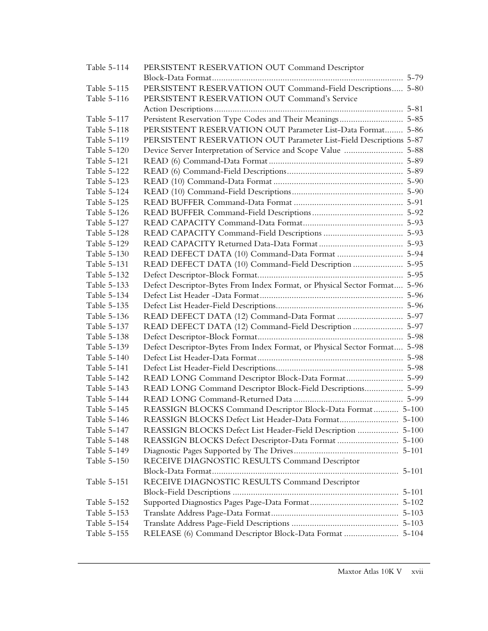 Maxtor 10K V User Manual | Page 14 / 253