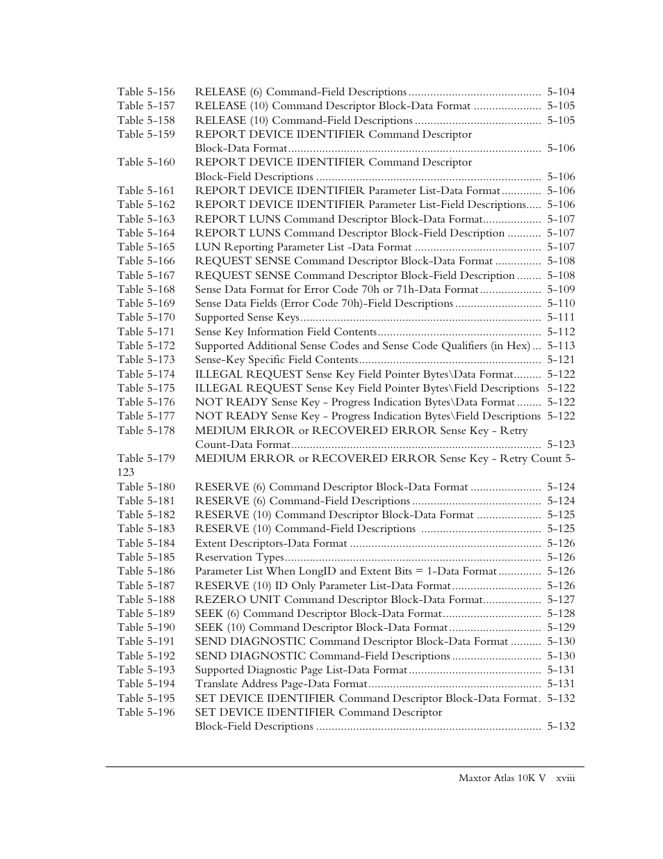 Maxtor 10K V User Manual | Page 15 / 253