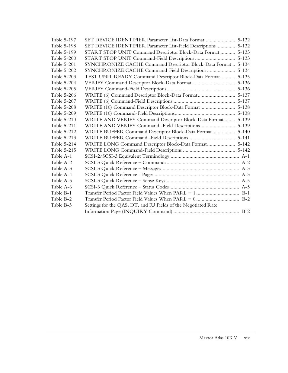 Maxtor 10K V User Manual | Page 16 / 253