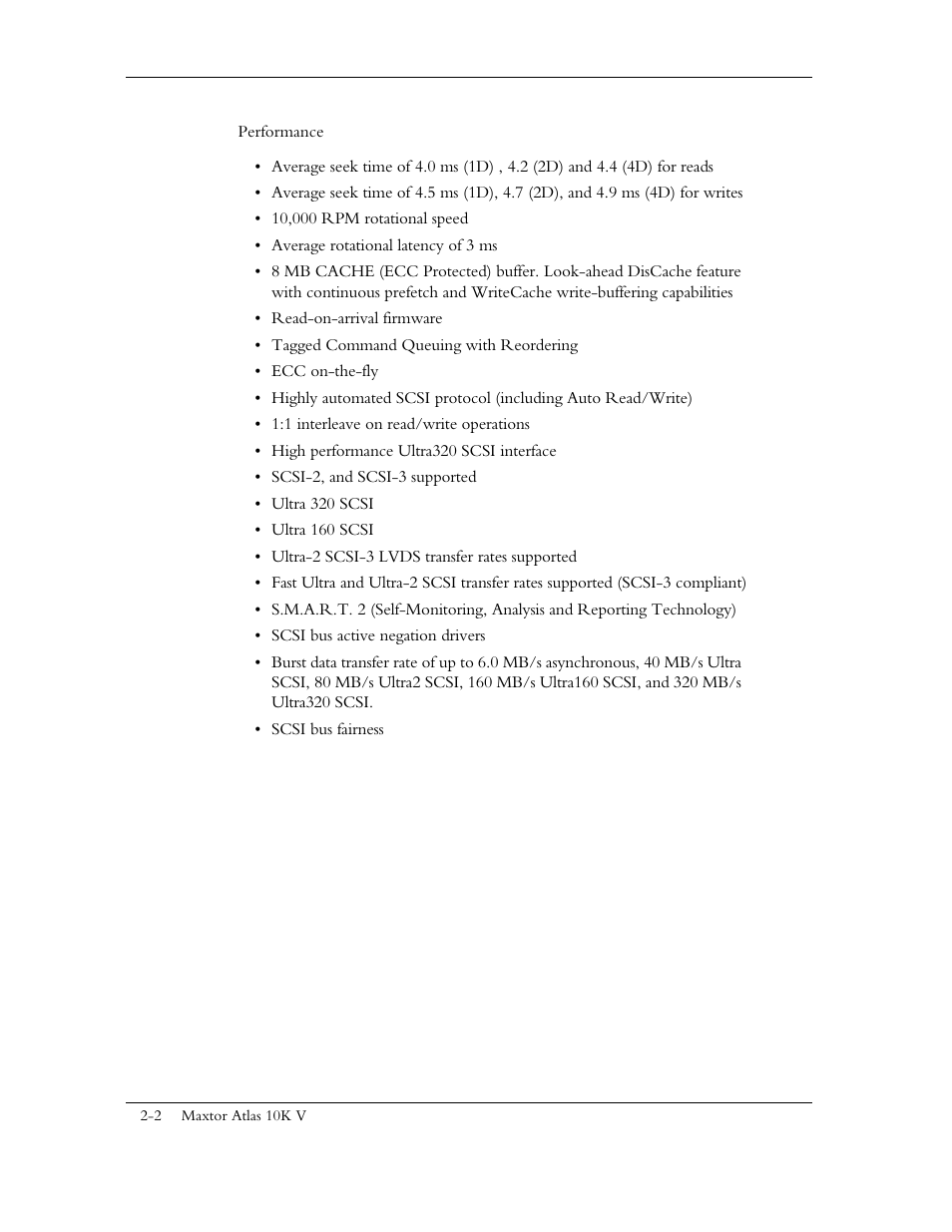 Maxtor 10K V User Manual | Page 21 / 253