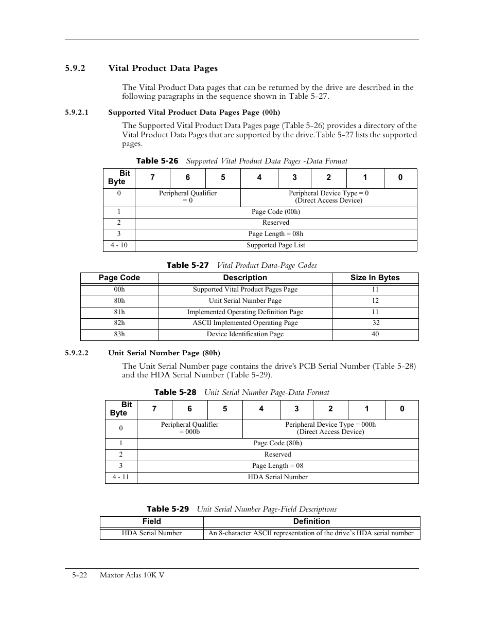 Maxtor 10K V User Manual | Page 80 / 253