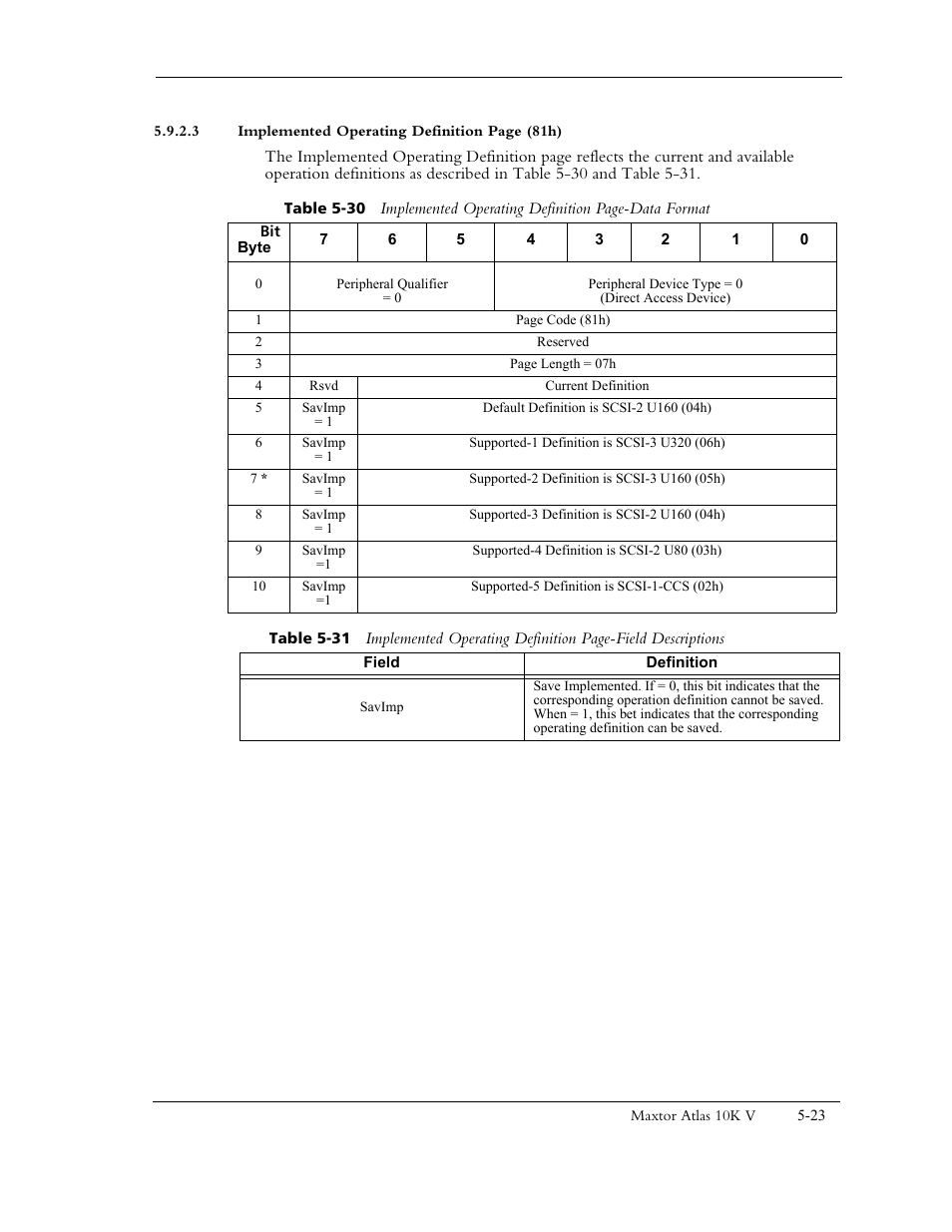 Maxtor 10K V User Manual | Page 81 / 253
