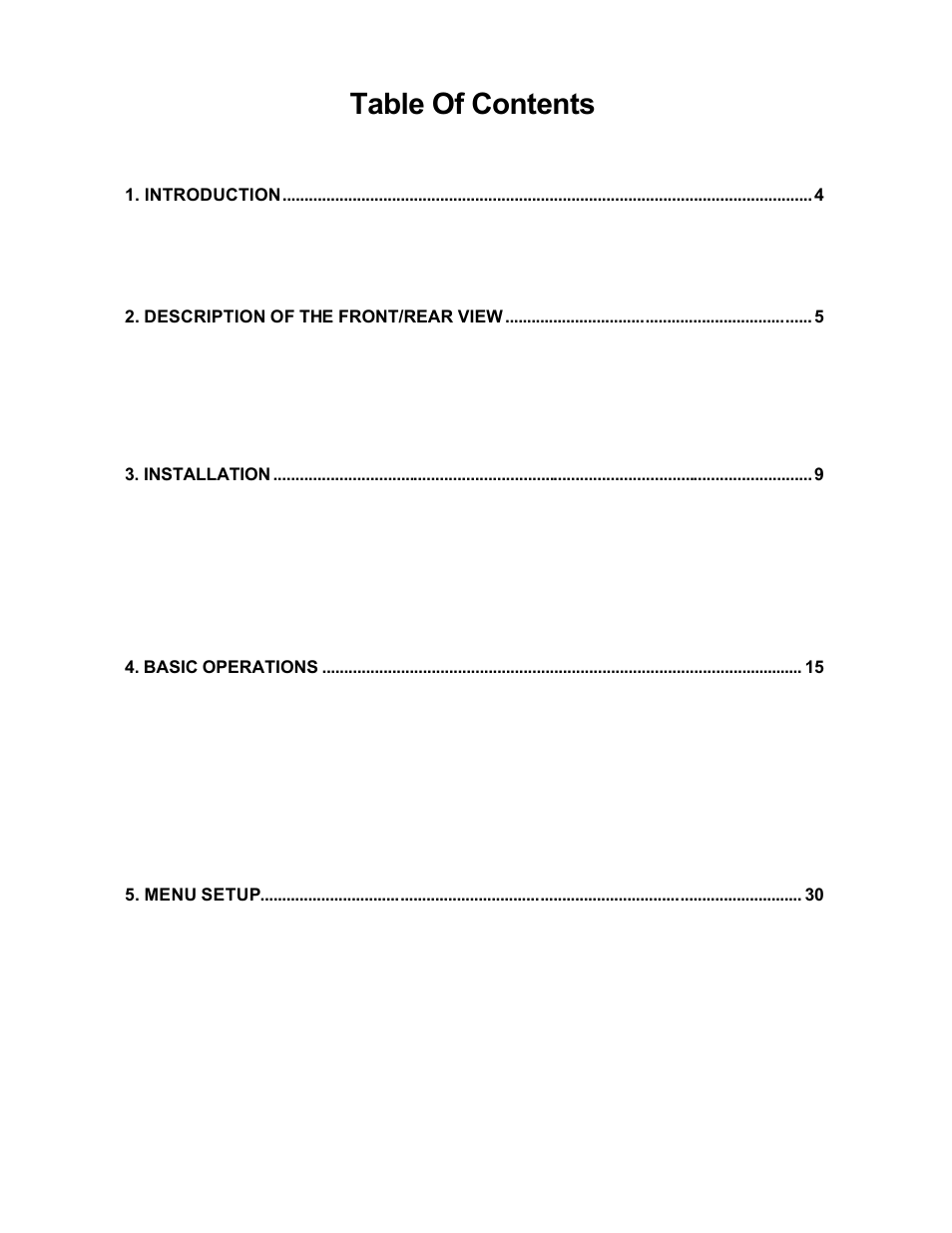 Maxtor SLD240 User Manual | Page 3 / 77