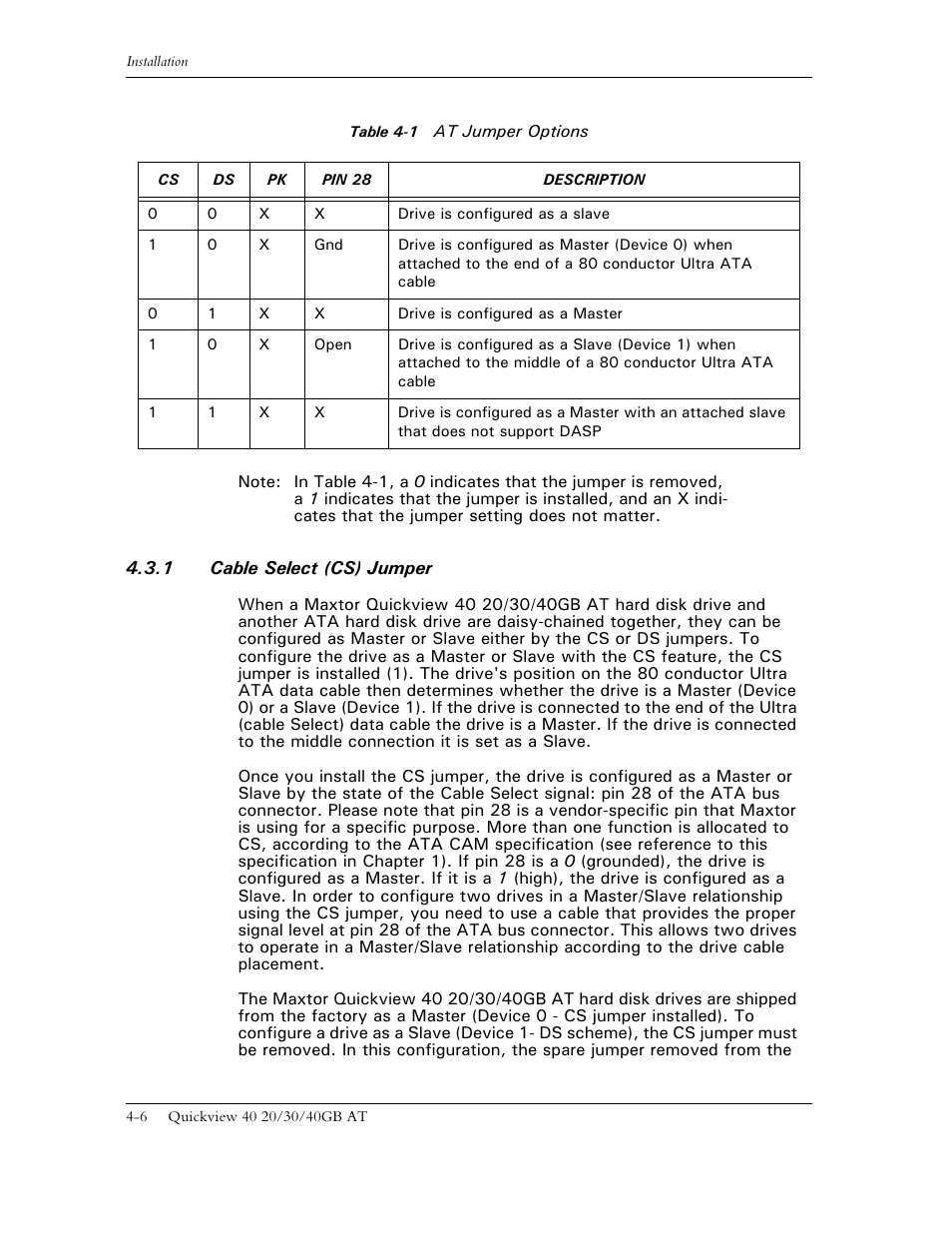 Maxtor 1925 User Manual | Page 31 / 69