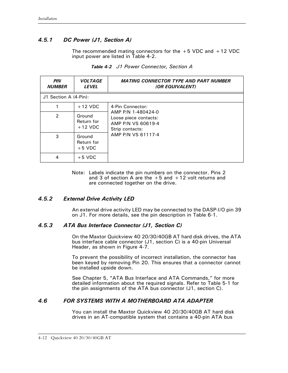 Maxtor 1925 User Manual | Page 37 / 69