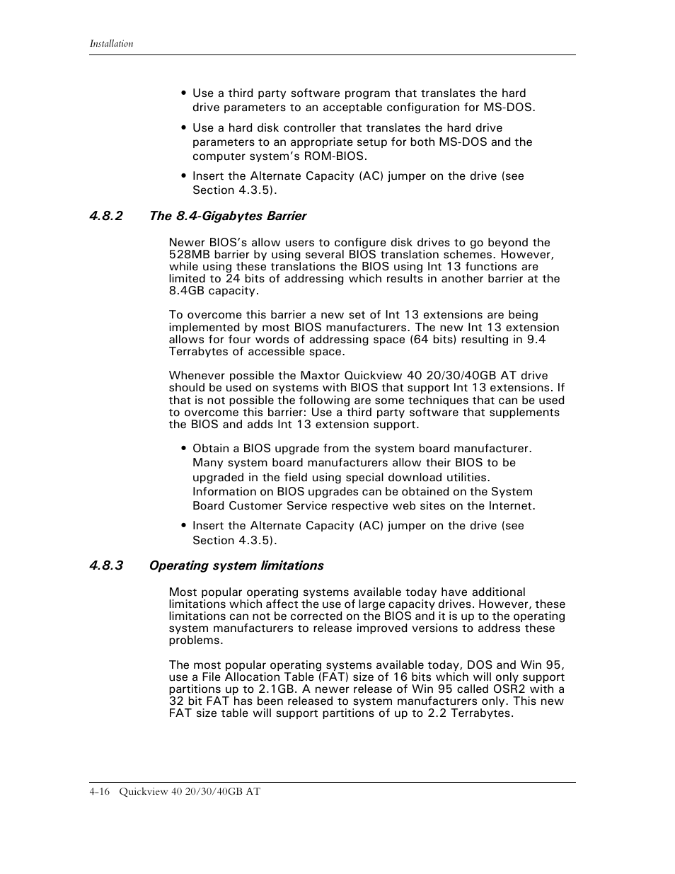 Maxtor 1925 User Manual | Page 41 / 69