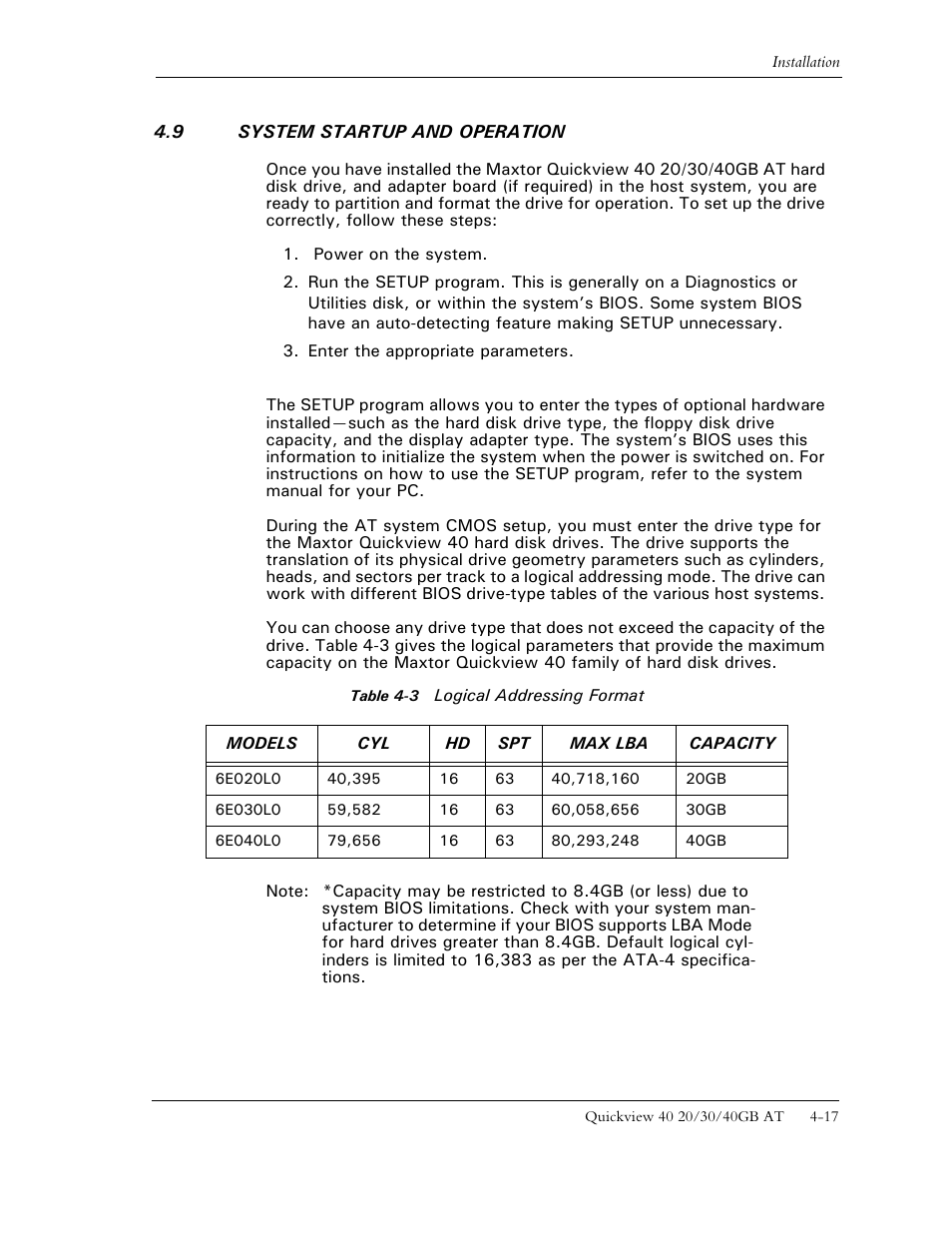 Maxtor 1925 User Manual | Page 42 / 69