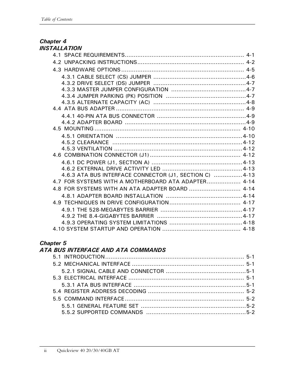 Maxtor 1925 User Manual | Page 6 / 69