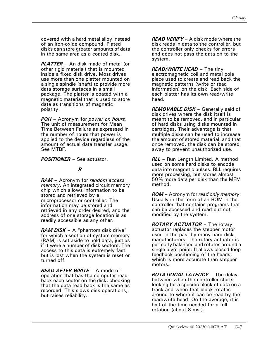 Maxtor 1925 User Manual | Page 66 / 69