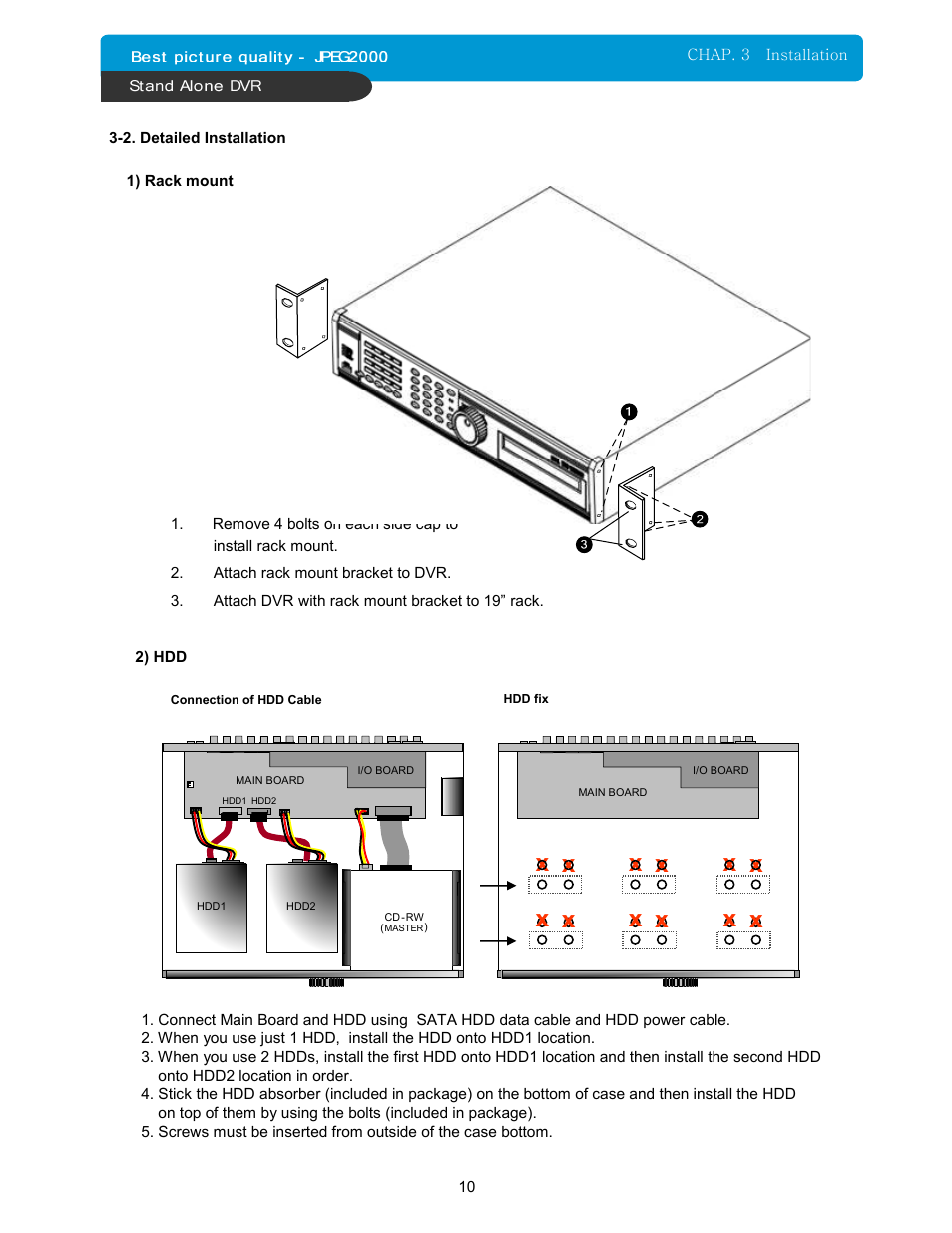 Maxtor 16Channel Stand Alone DVR User Manual | Page 11 / 59