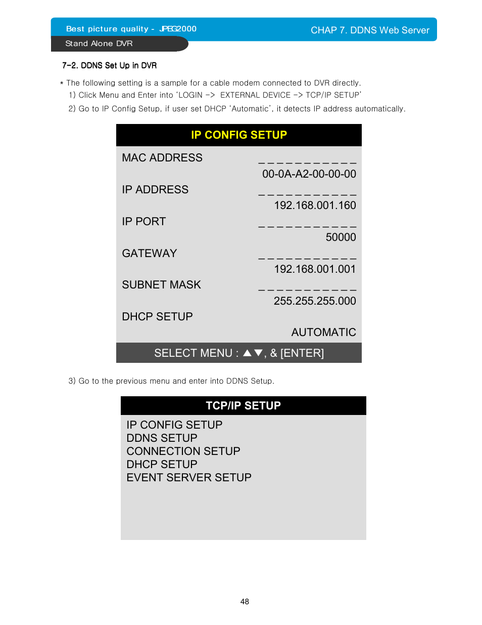 Maxtor 16Channel Stand Alone DVR User Manual | Page 49 / 59