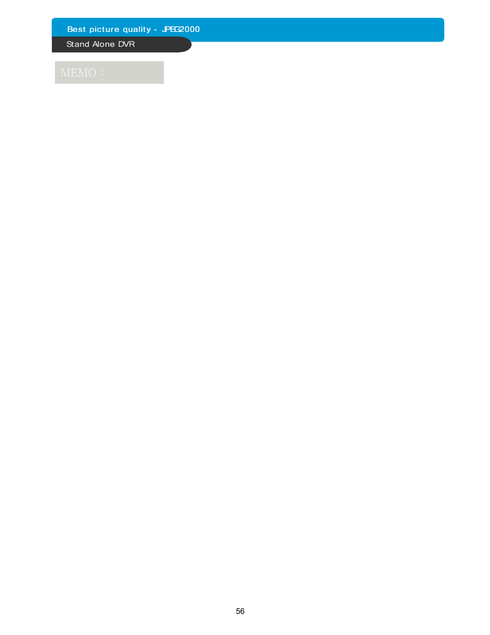 Maxtor 16Channel Stand Alone DVR User Manual | Page 57 / 59