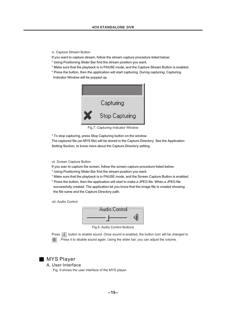 頁面 17, Mys player | Maxtor Standalone DVR 2007 User Manual | Page 17 / 20
